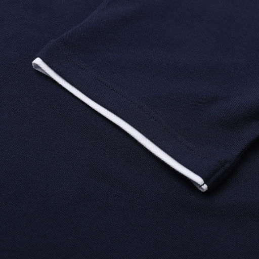 Футболка поло мужская MINAKU REGULAR FIT: тёмно-синяя, р-р 44