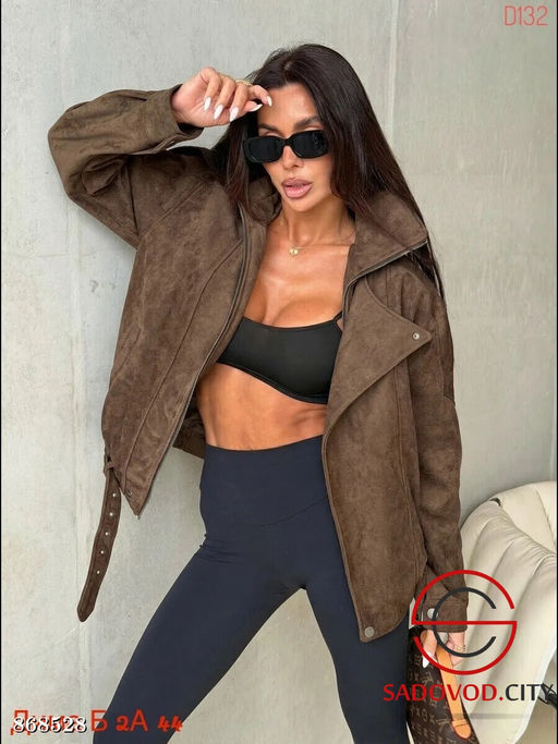 Замшевая женская куртка - Fiona фото 3