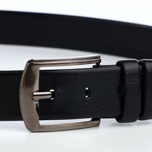 Ремень мужской «Великан» для полных, винт, ширина 3.5 см, пряжка металл, чёрный