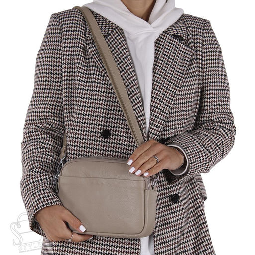 Сумка женская кожаная 8080NN beige Natale Navetta  в Новосибирске