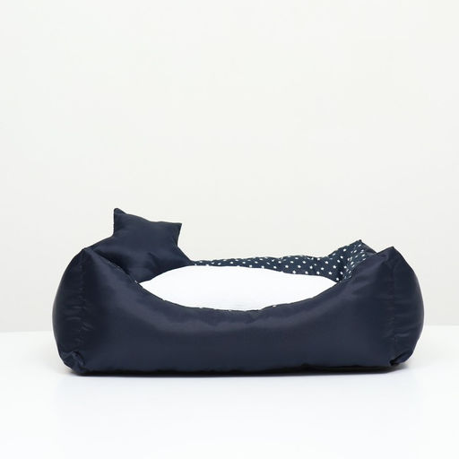 Лежанка со звездочками , 50 х 40 х 15 см, подушка из бязи, флиса, - Simaland фото 2