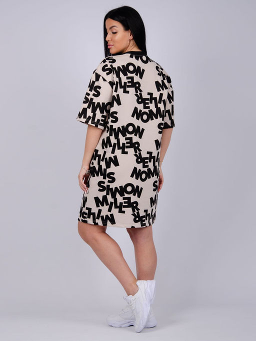 Туника "Фреш" бежевый, трикотаж