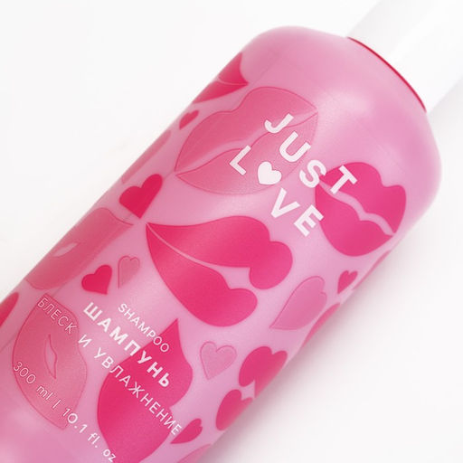 Шампунь для волос Just love, 300 мл, аромат свежести, Чистое счастье  фото 6