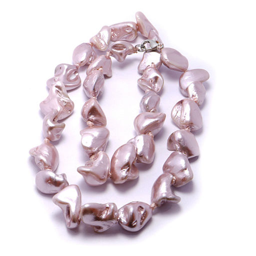 Бусы из жемчуга Майорка не обработанная