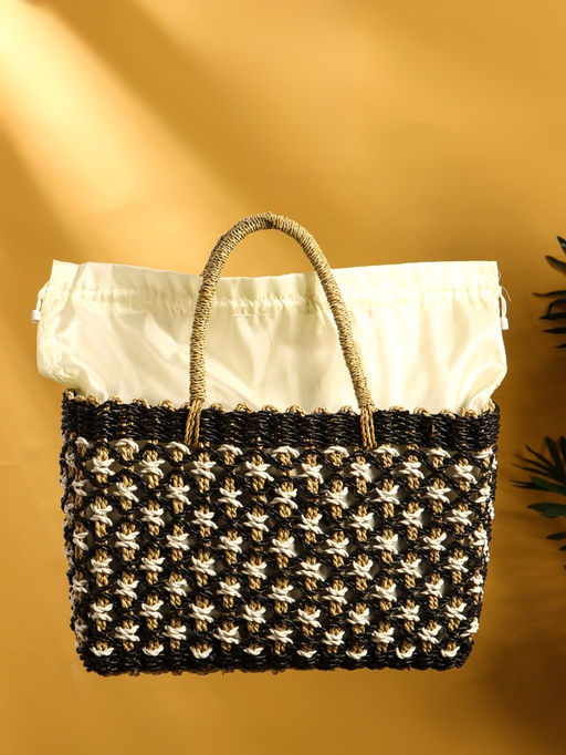 Сумка плетёная «София», из сиграсса, 38×12×42 см