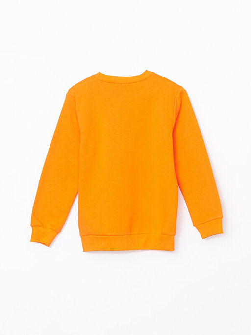 Bisiklet Yaka K?z ?ocuk Sweatshirt