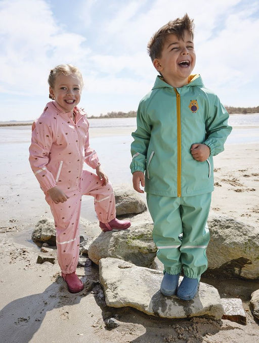 Куртка непромокаемая для мальчиков LUPILU с флисом  фото 5