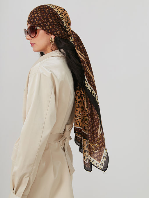 Большой, мягкий, тонкий и очень нежный двусторонний палантин - Tantino фото 11