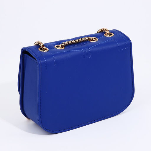 Сумка-мессенджер на клапане, цвет синий - Simaland фото 3