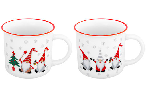 Набор 2 кружек 400 мл 13*9,5*8,8 см Веселые гномики NEW BONE CHINA - Elan gallery фото 5