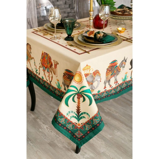 Набор кухонный «Этель. Нью-Дели»: скатерть 110×145+/-3 см, салф. 40×40 см-4 шт., 100% хлопок