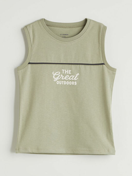 Bask?l? Erkek ?ocuk Atlet 2li