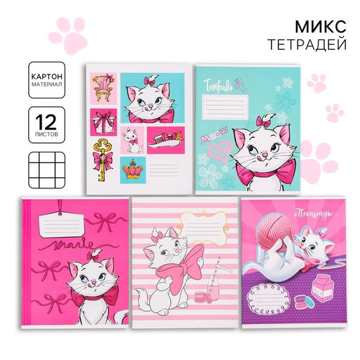 Набор первоклассника в папке, «Коты аристократы», 30 предметов