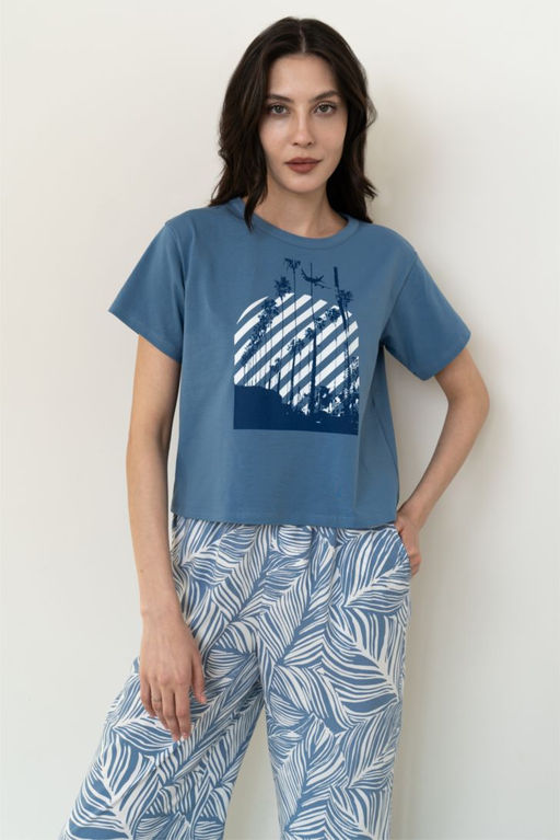 Футболка женская Almando Melado хлопок с эластаном