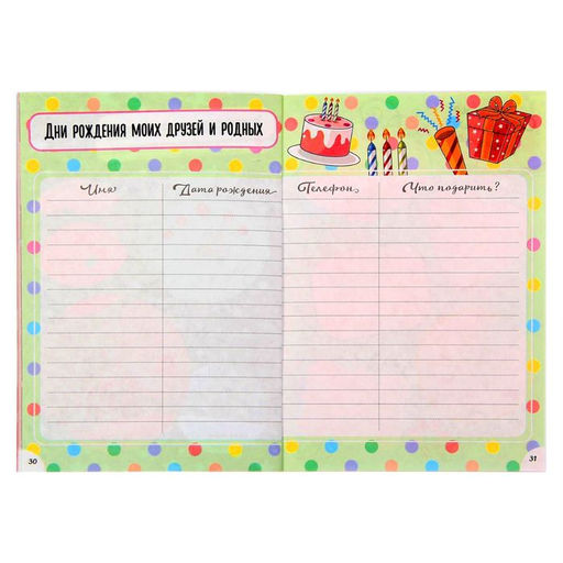 Цена за 3 шт. Анкета для девочек Анкета классной девчонки и её подруг, А5, 32 страницы - Artfox фото 10