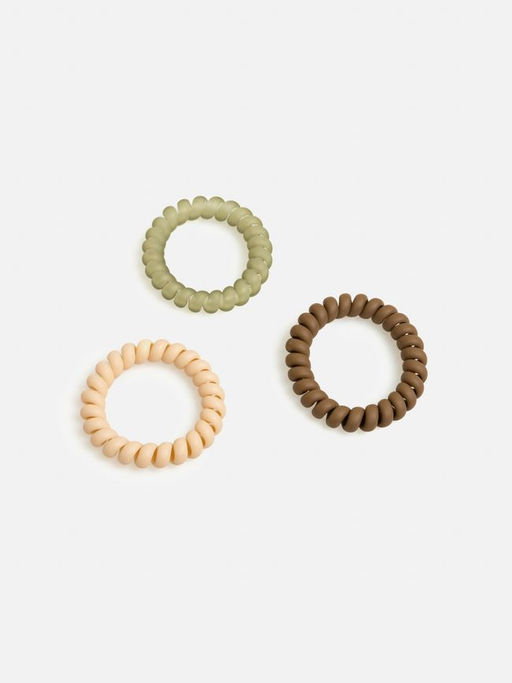 Набор из 3 резинок для волос жен. Jinny коричневый - Concept club фото 3