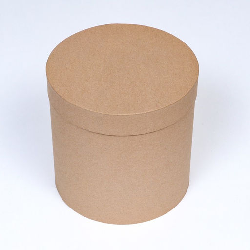 Шляпная коробка крафт , 23 х 23 см - UPAK LAND фото 2