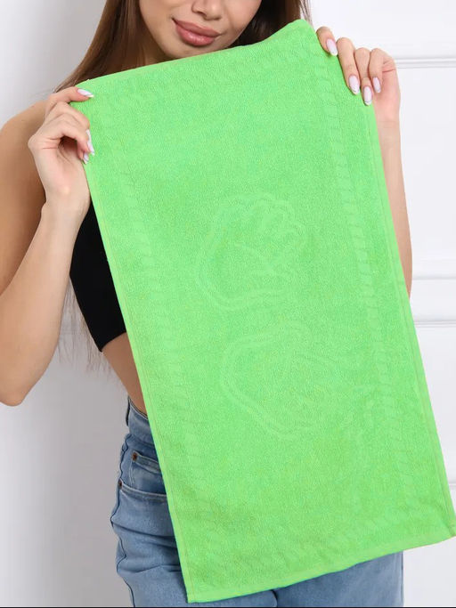 Полотенце махровое Ручки р.35*60 Салатовый - Domtrik фото 2