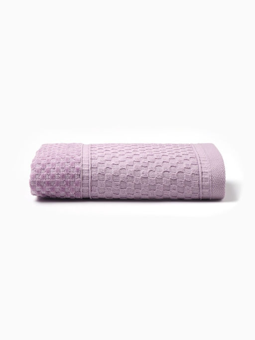 Полотенце махровое LoveLife «Ордос» 30×50 см, лавандовое, 100% хлопок, 430 г/м²