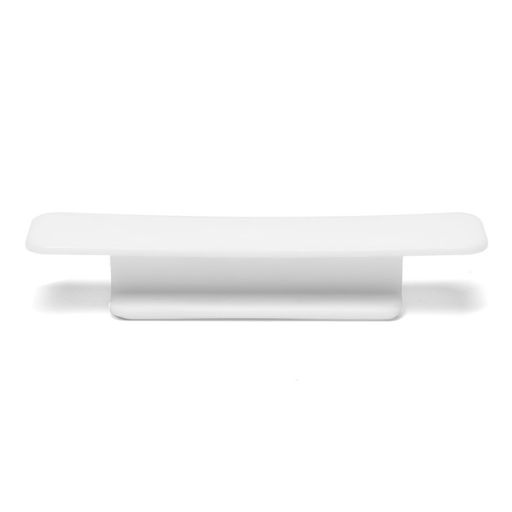 Ручка мебельная самоклеющаяся CAPPIO, L=108 мм, пластик, цвет белый