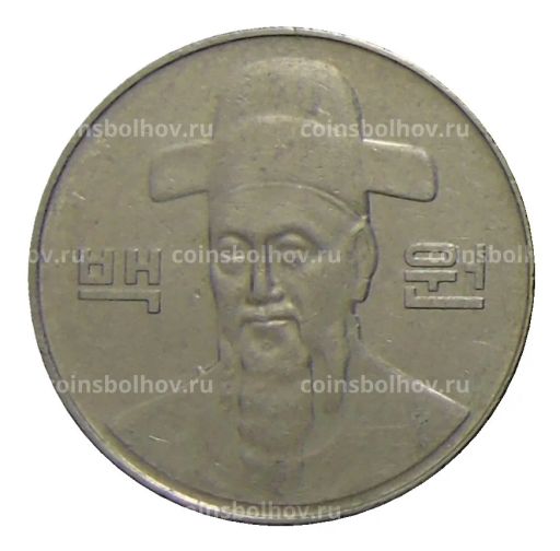 100 вон 2009 года Южная Корея