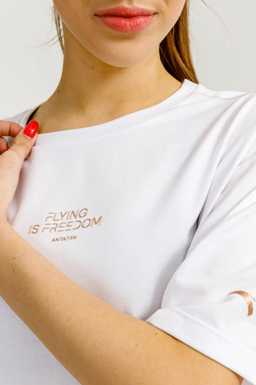 Футболка Хлопок Белый - Anta фото 3