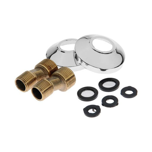 Смеситель для ванны Accoona A7171-2, двухвентильный, латунь, хром