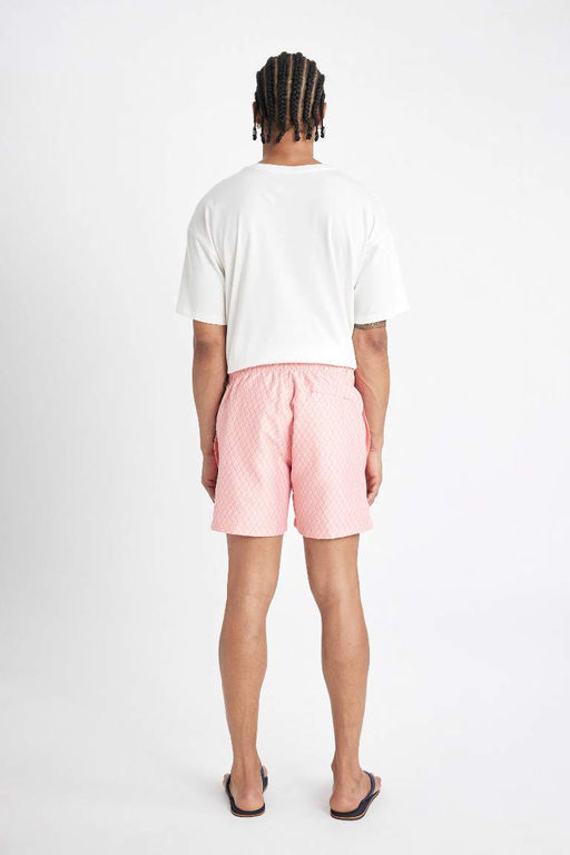 Короткие шорты для плавания с узором - Defacto фото 6