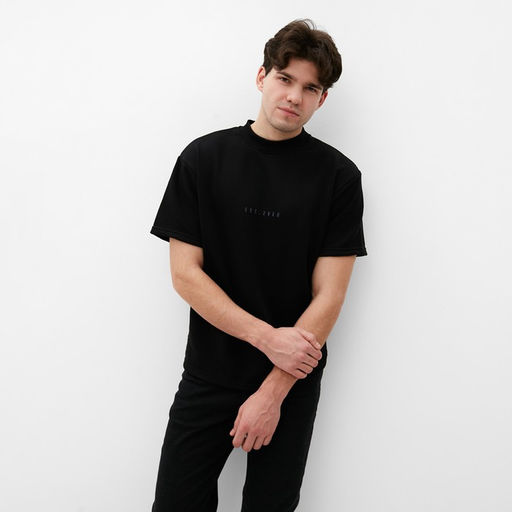 Футболка мужская MIST Men's casual размер 56, черный