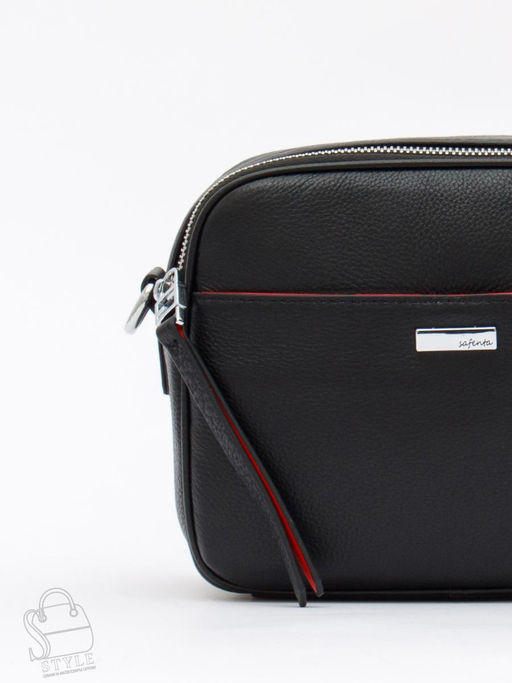 Сумка женская кожаная 98177-1S  black Velina Fabbiano-Safenta