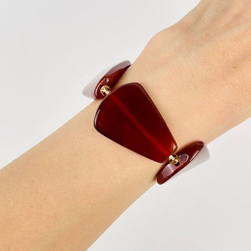 Бусины для украшений из Сердолика 40 см