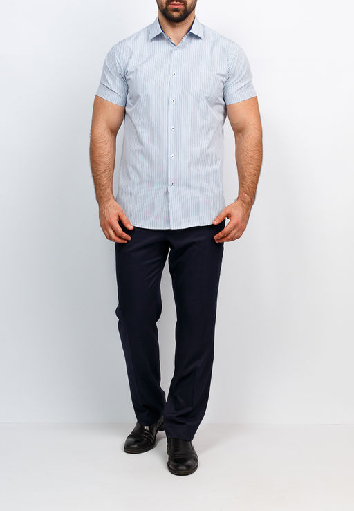 Сорочка мужская короткий рукав GREG 221/109/939/Z/1  фото 8