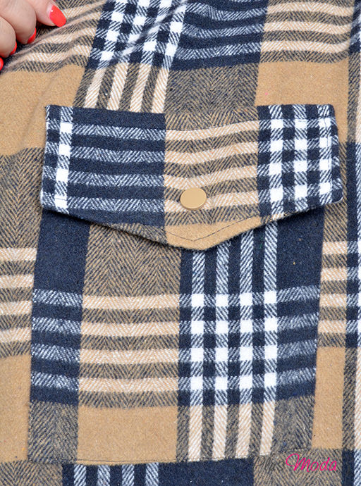 Пальто-рубашка Модель №2006 размеры 44-84 - Plusmoda фото 5