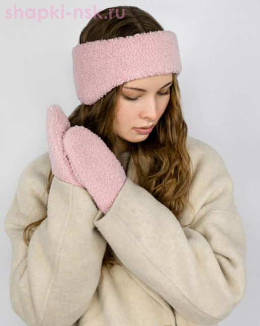 164.00/00-26 Варежки женские флис (7-8)