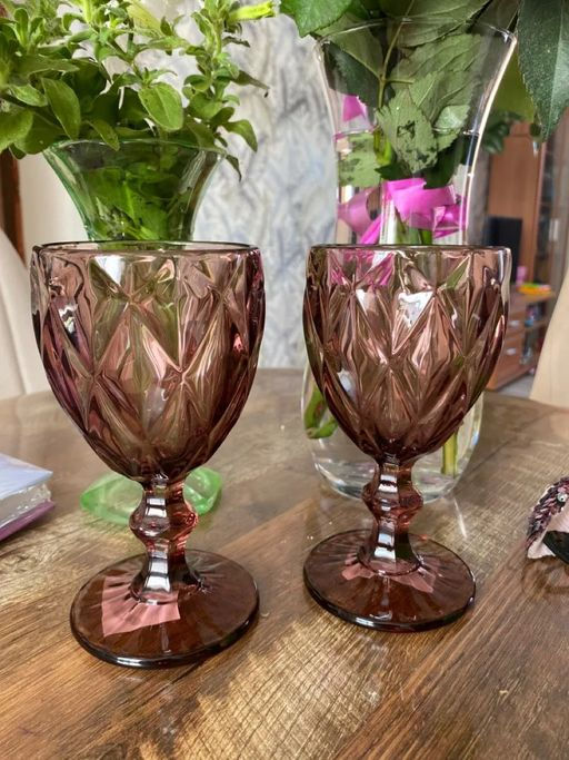 Бокал 250мл Сиреневый - Daniks фото 6