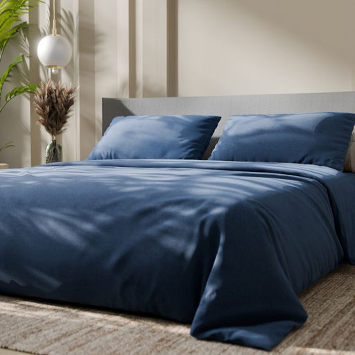 Постельное бельё Этель Дуэт Вечернее небо 143х215-2 шт, 220х240, 50х70-2 шт, 100% хлопок, бязь125г/м2 фото 2