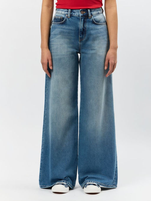 Брюки джинсовые Courtney расклешенные от бедра / Lee Cooper