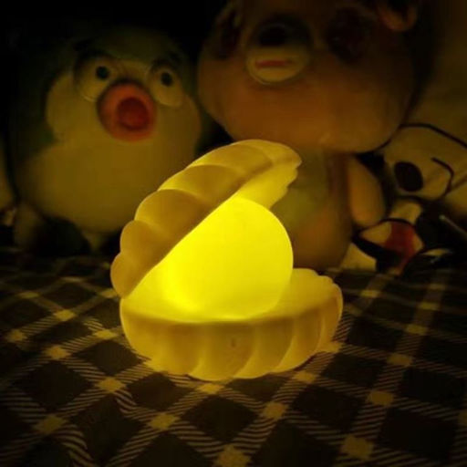 Ночник iLikeGift "Pearl", white (9*8 см)