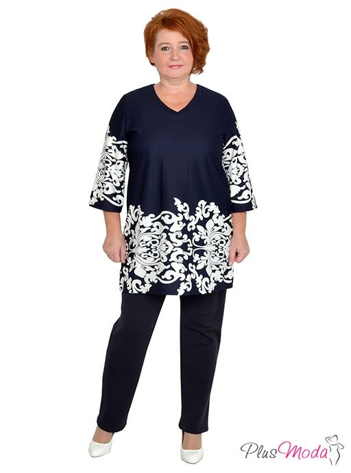 Туника Модель №1084 размеры 44-84 - Plusmoda фото 5