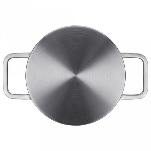 Кастрюля из нержавеющей стали Linea PALERMO 4,5л, д22см, h12см, s0,6мм, дно s15мм, трехслойное капсулированное дно, стеклянная крышка-дуршлаг с силиконовым ободком, два режима слива воды, ручка из нержавеющей стали, цветная коробка, Regent (Китай - Домашняя мода фото 6