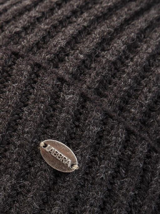 Шапка муж. шерсть+акр LB-A53125 d.grey/black - Labbra фото 3