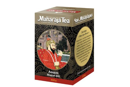 Maharaja Tea Assam Maguri Bill 100g / Чай Ассам Магури Бил 100г