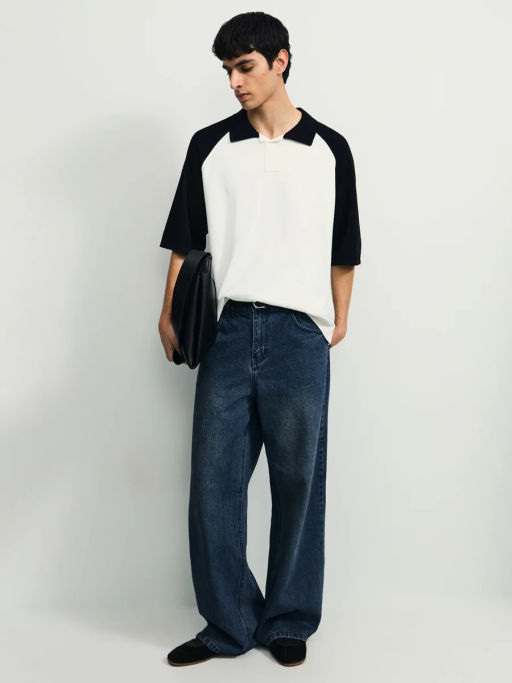 Джемпер поло relax fit  / Zarina  фото 2