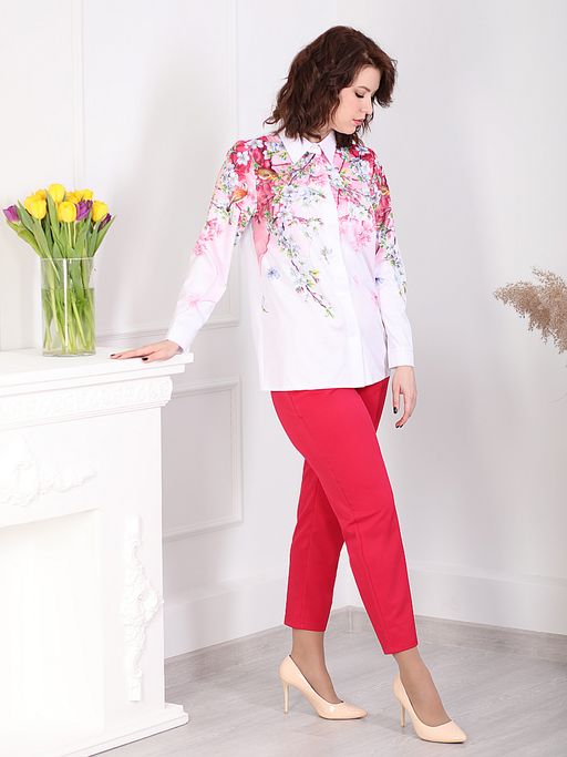 Костюм летний женский больших размеров - Almond фото 3