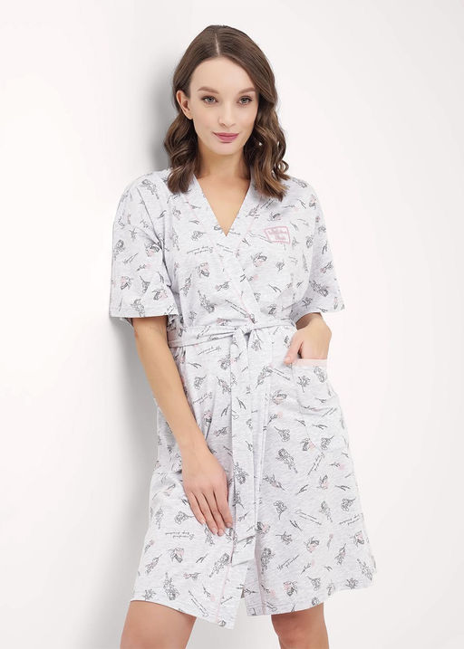 LX15-1171 Халат женский (ЧЗ) - Clever wear фото 2