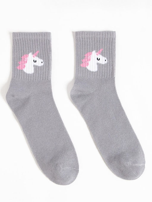 Новогодний подарочный набор термос и носки 3 пары KAFTAN Единорог, размер 36-39 фото 10