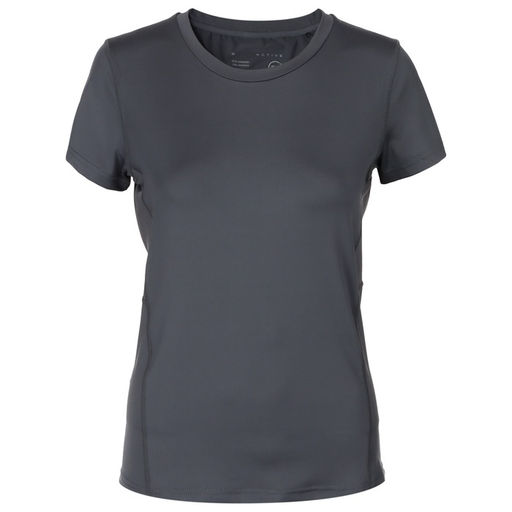 Футболка со вставками женская Resport, бифлекс, размер L (48), серая