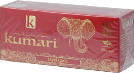 Kumari. Red Yak черный карт.пачка, 25 пак. НЕПАЛ