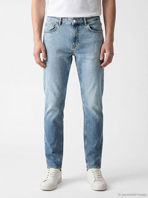 750 Slim Fit Erkek Jean Pantolon