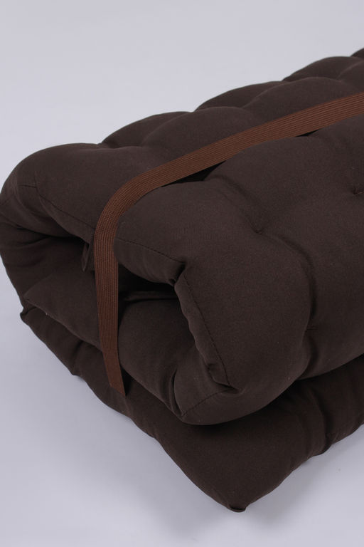 Подушка на стул со спинкой матрас подушка для кресла, 85х42х5 см на резинке и с завязками - Bio-line фото 46